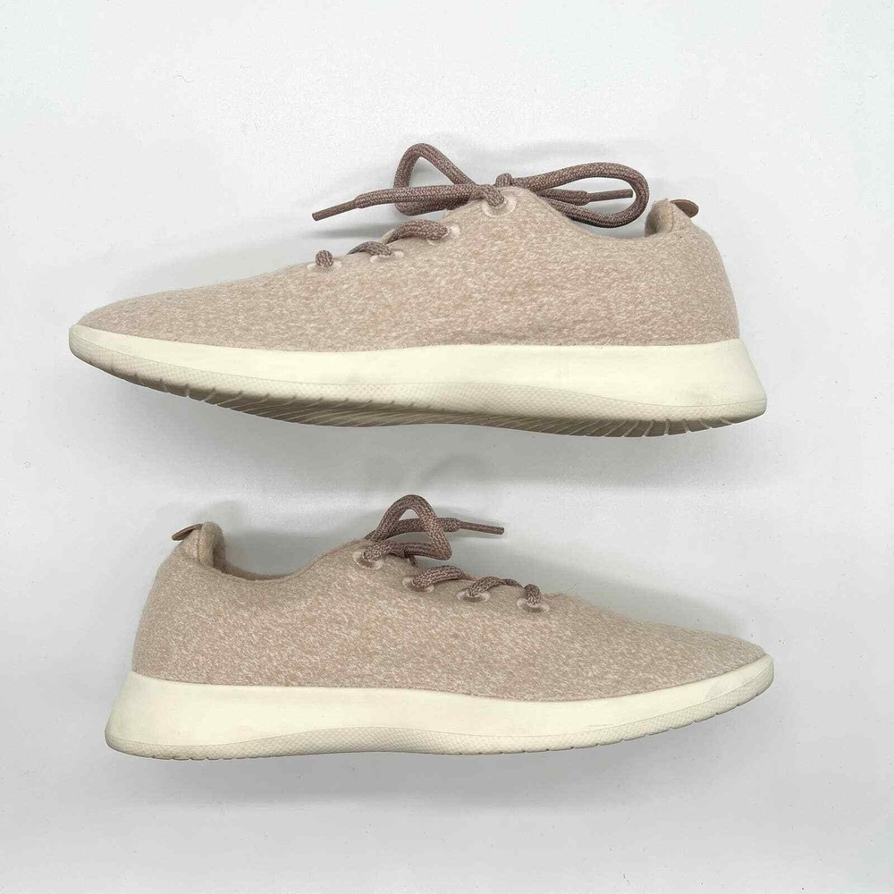 ALLBIRDS Wool Runners Women 8 Pink Walking Sneakers Sustainable Comfortable - Picture 4 of 11